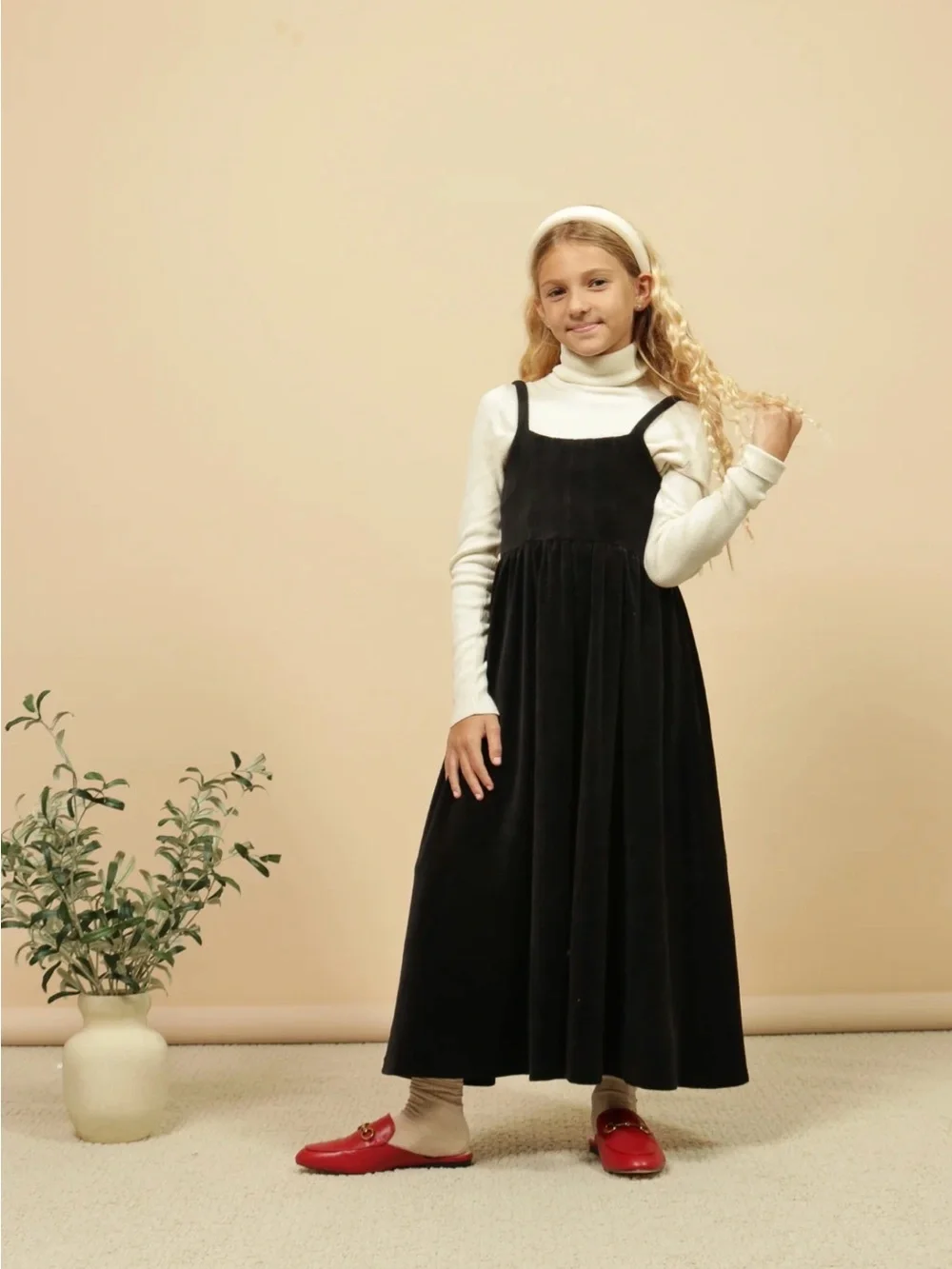 NUMU STRUCTURED STRAPS MAXI DRESS Size 18 Kids